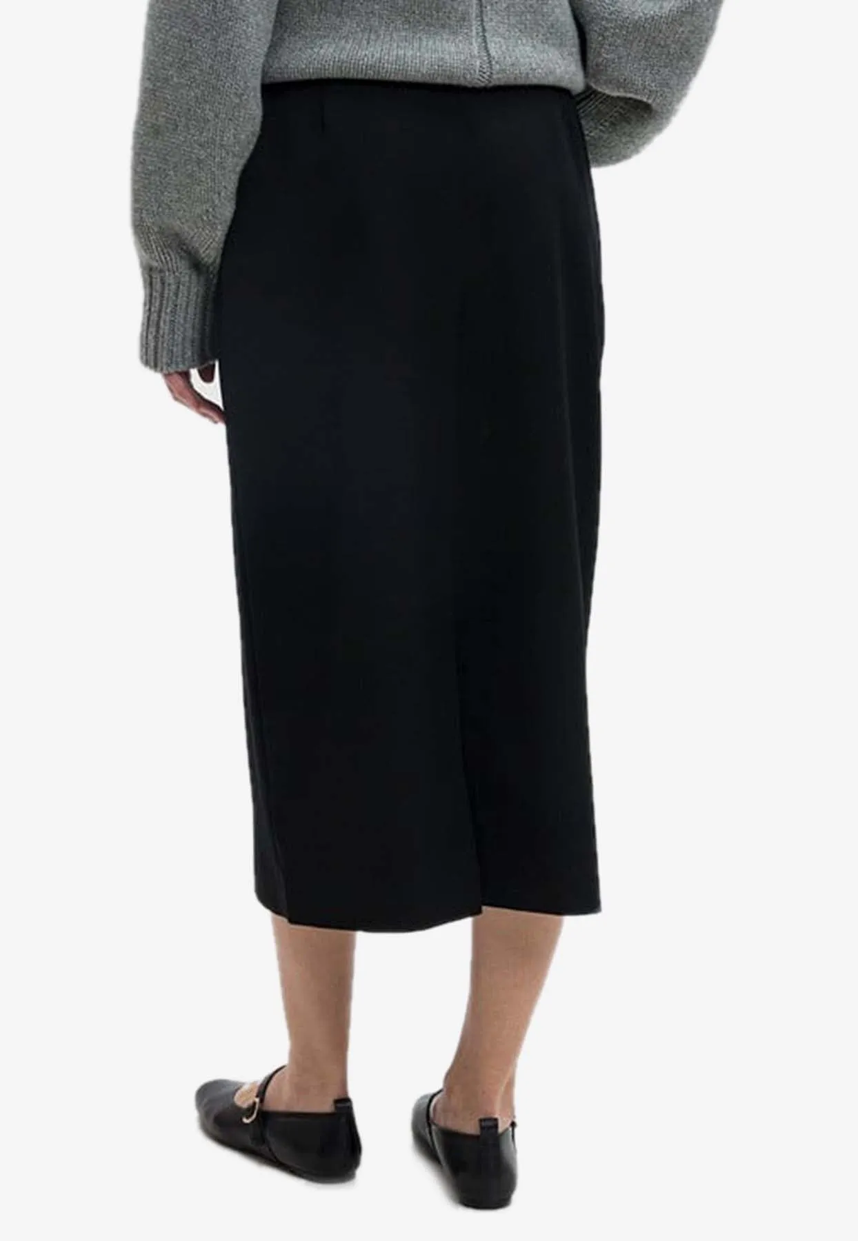 Matias  and Wool Midi Skirt
