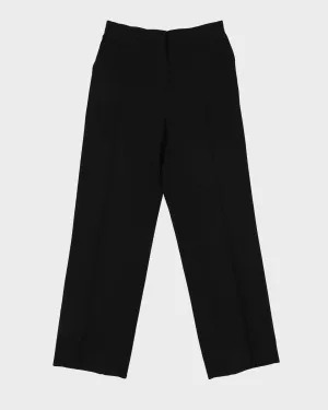 Max Mara Black Wool Trousers - S