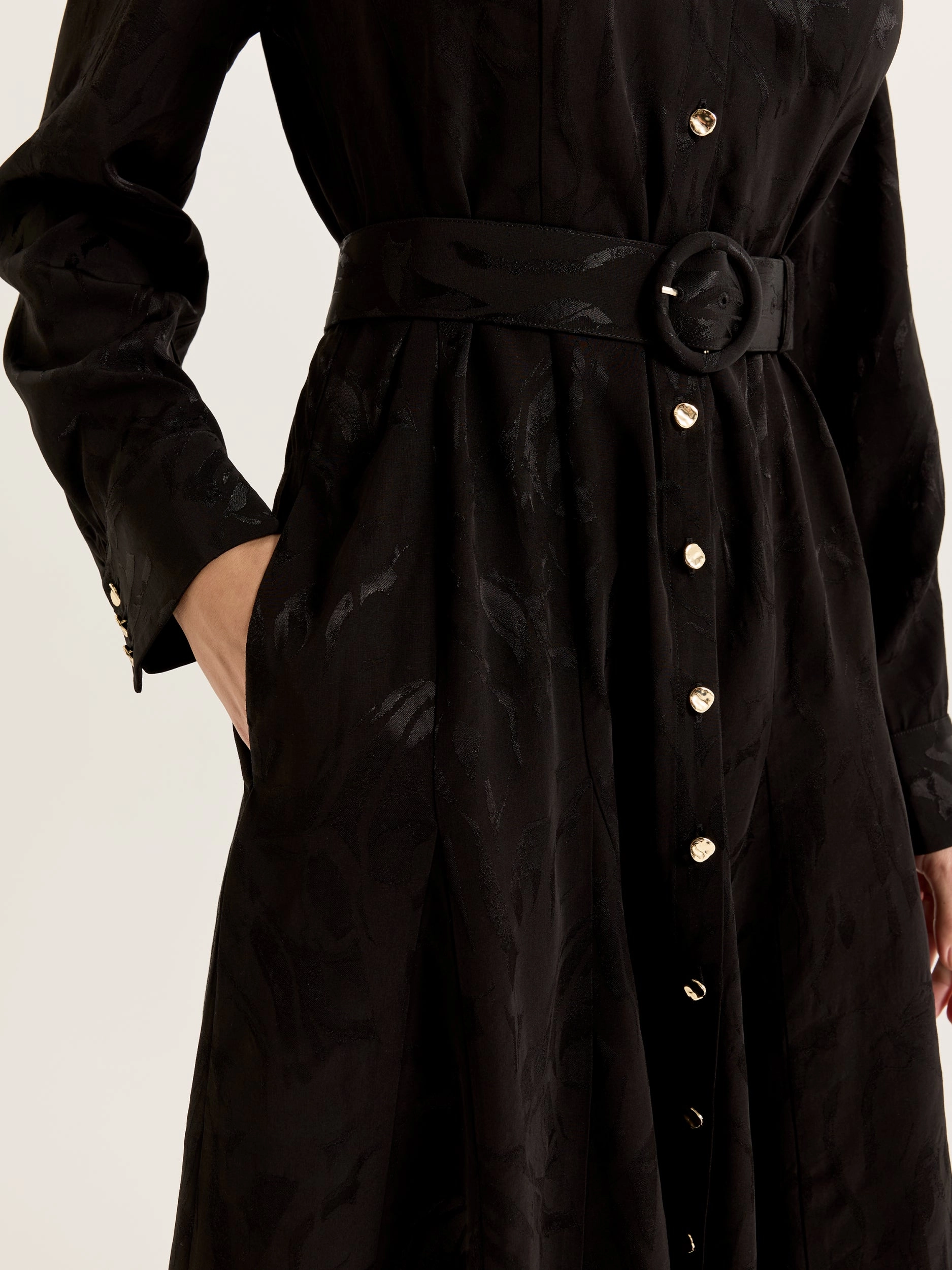 Blush Glow Easy Layering Lotus Mini Dress