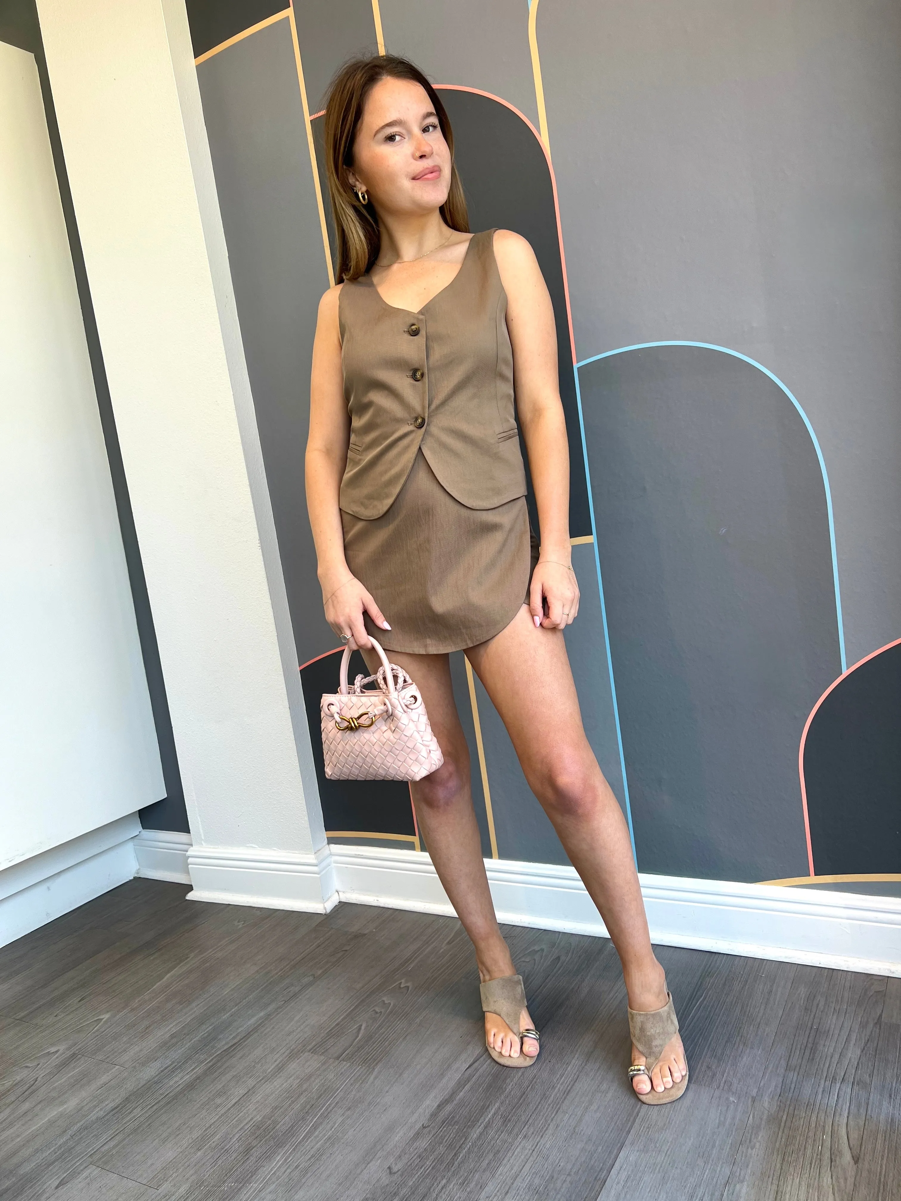 Maxial Vest Light Fabric RollUpSleeves