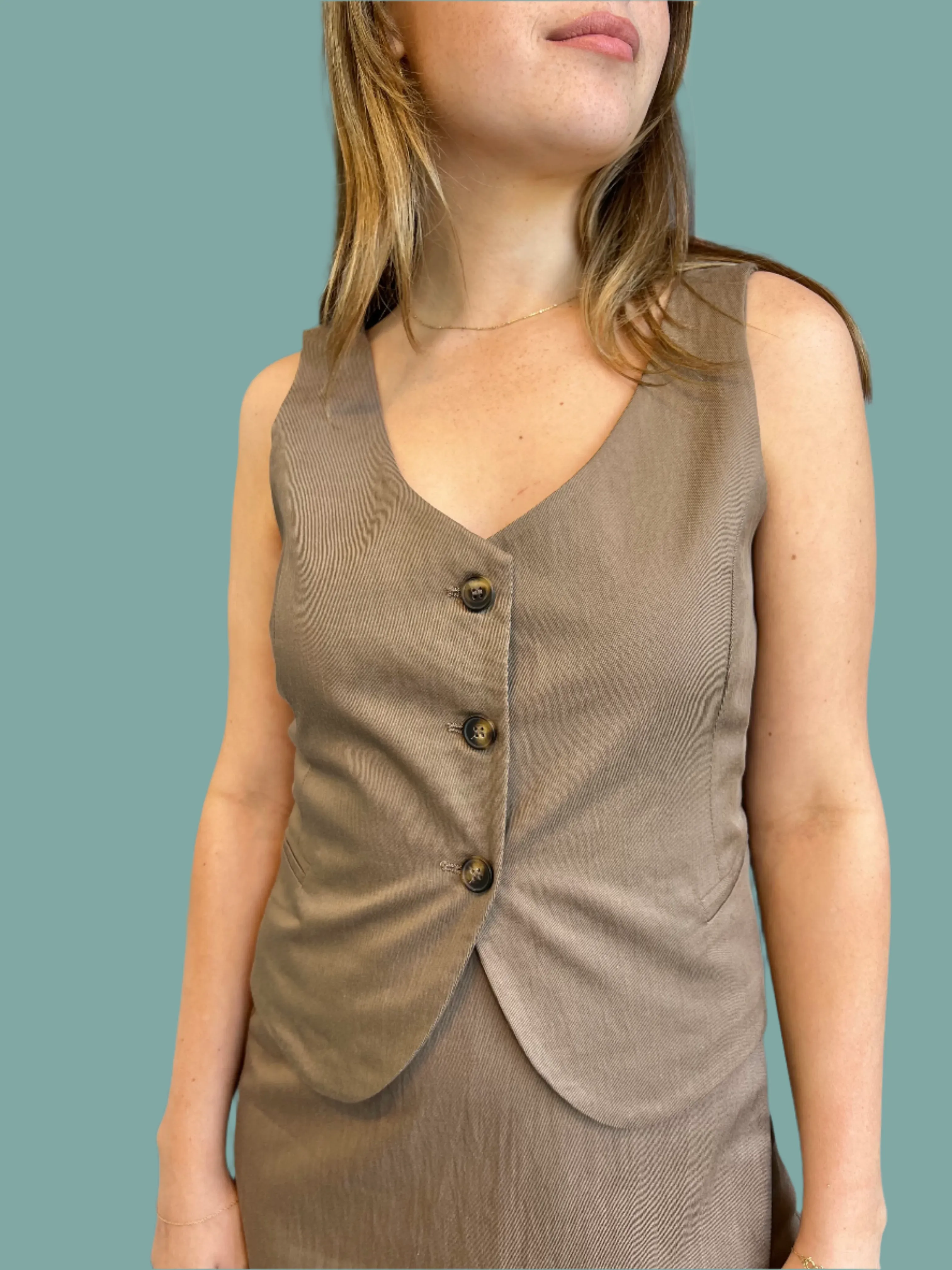 Active Blouse Maxial Vest