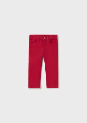 Mayoral 563 023 - Red Slim Fit Trousers