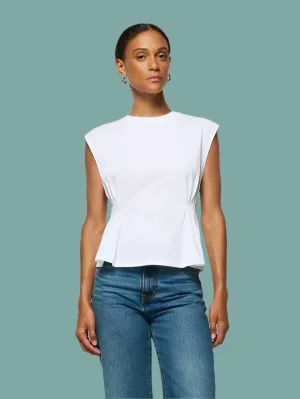 Meg Pleated Top Abrasion Resistant Surface