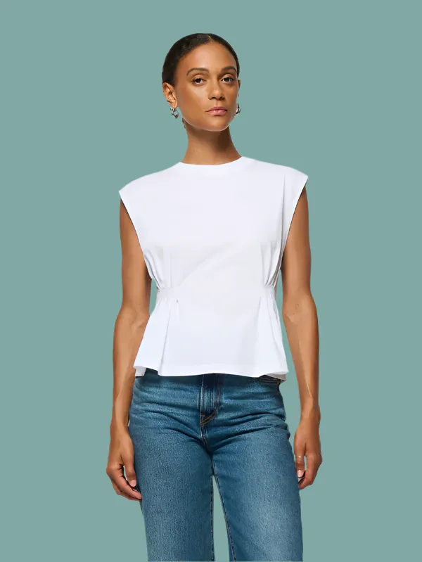 Meg Pleated Top easy to install