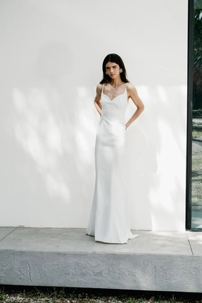 Megan Dress Shine Dressy Smooth Vibes