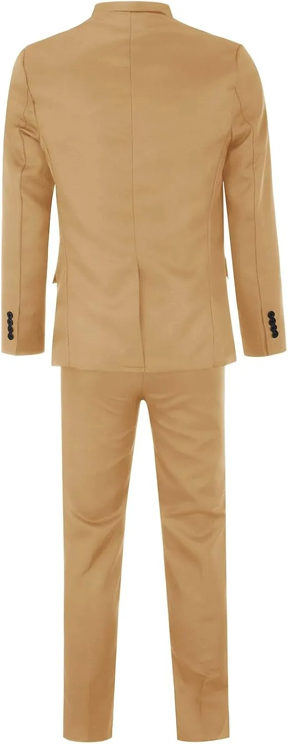 Men Suit Slim 3 Suit Business Wedding Party Jacket Vest & Pants Coat Men’S Suit Men Suit Mens 2 Piece Set for Men