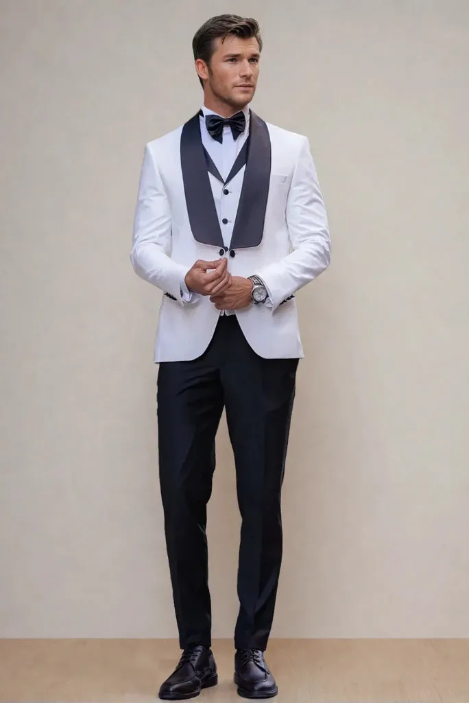 Men Three Piece Groom Suit Perfect For Various Formal Events Like Weddings Galas & Reception Parties