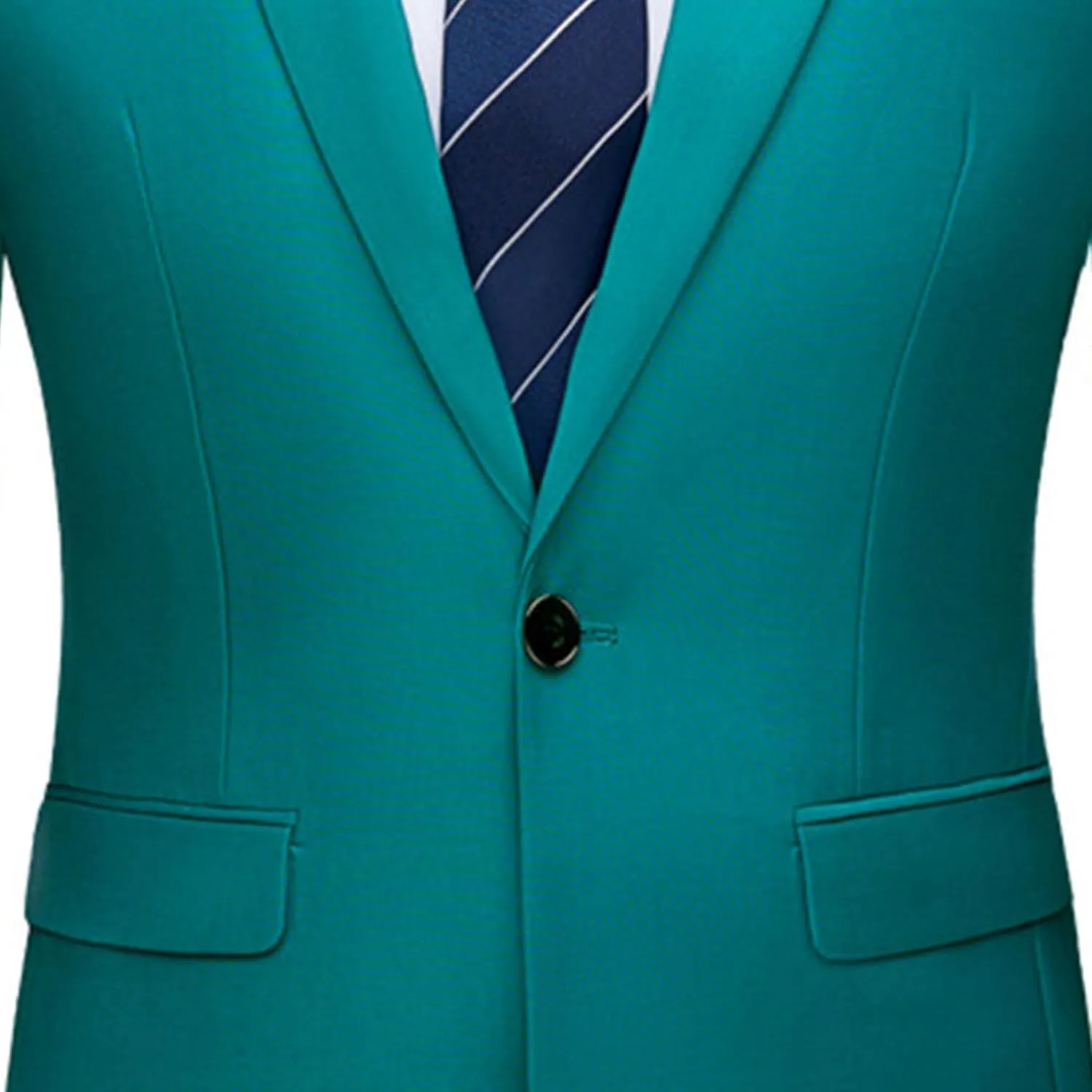 Men's 3 Piece Business Suit Slim Fit Notched Lapel One Button Jacket Vest Pants Set Casual Elegant Tuxedo Sets