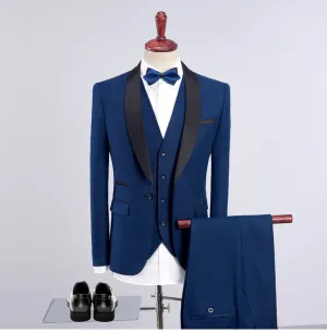 Men's 3-Pieces Casual Suit
