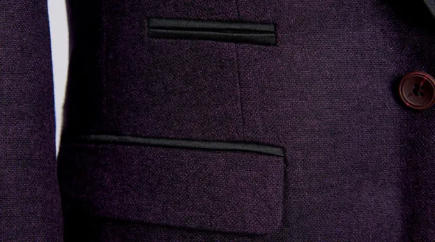 Men's 3-Pieces Casual Suit