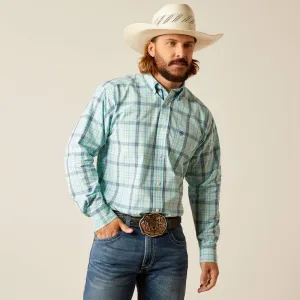 Men's Ariat Pro Pete Long Sleeve Plaid Button Down Shirt
