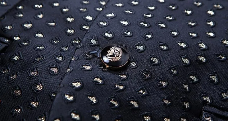 Men's Autumn Casual Jacquard Blazer | Plus Size