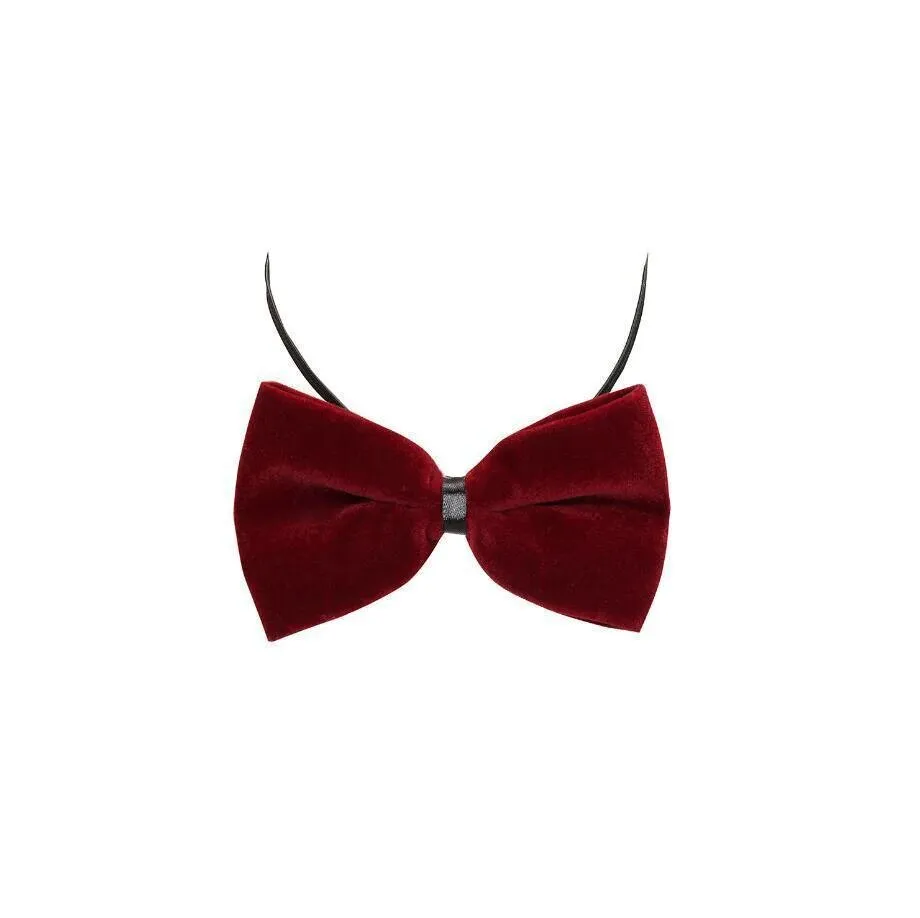 Men's Autumn/Winter Classic Velvet Suit With Bow Tie | Men's Slim Fit Tuxedo