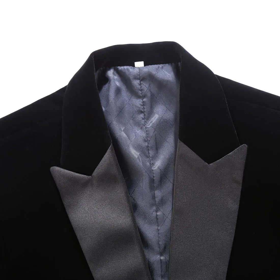 Men's Autumn/Winter Classic Velvet Suit With Bow Tie | Men's Slim Fit Tuxedo