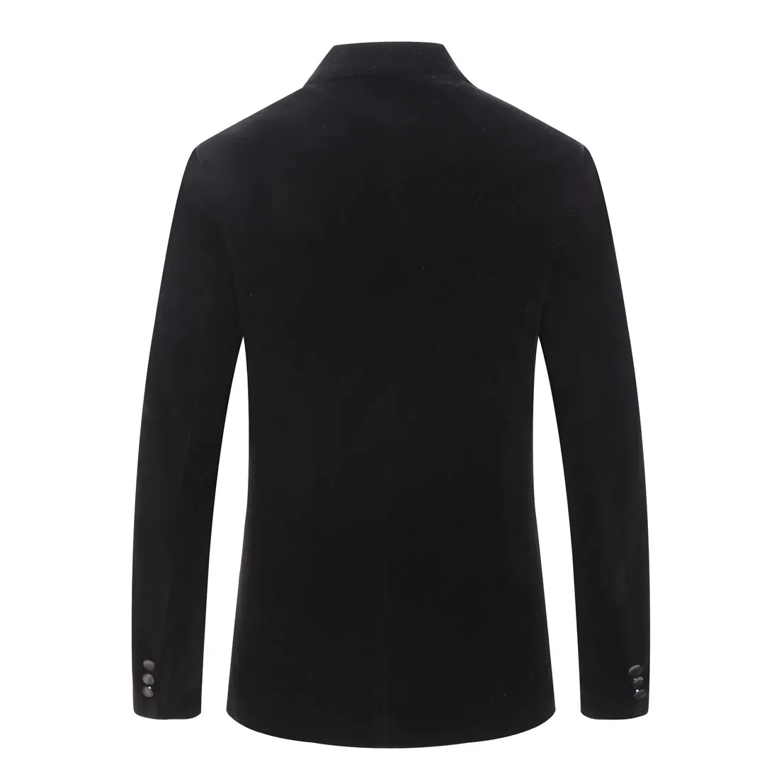 Men's Autumn/Winter Classic Velvet Suit With Bow Tie | Men's Slim Fit Tuxedo