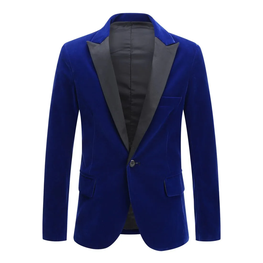 Men's Autumn/Winter Velvet Slim Fit Blazer
