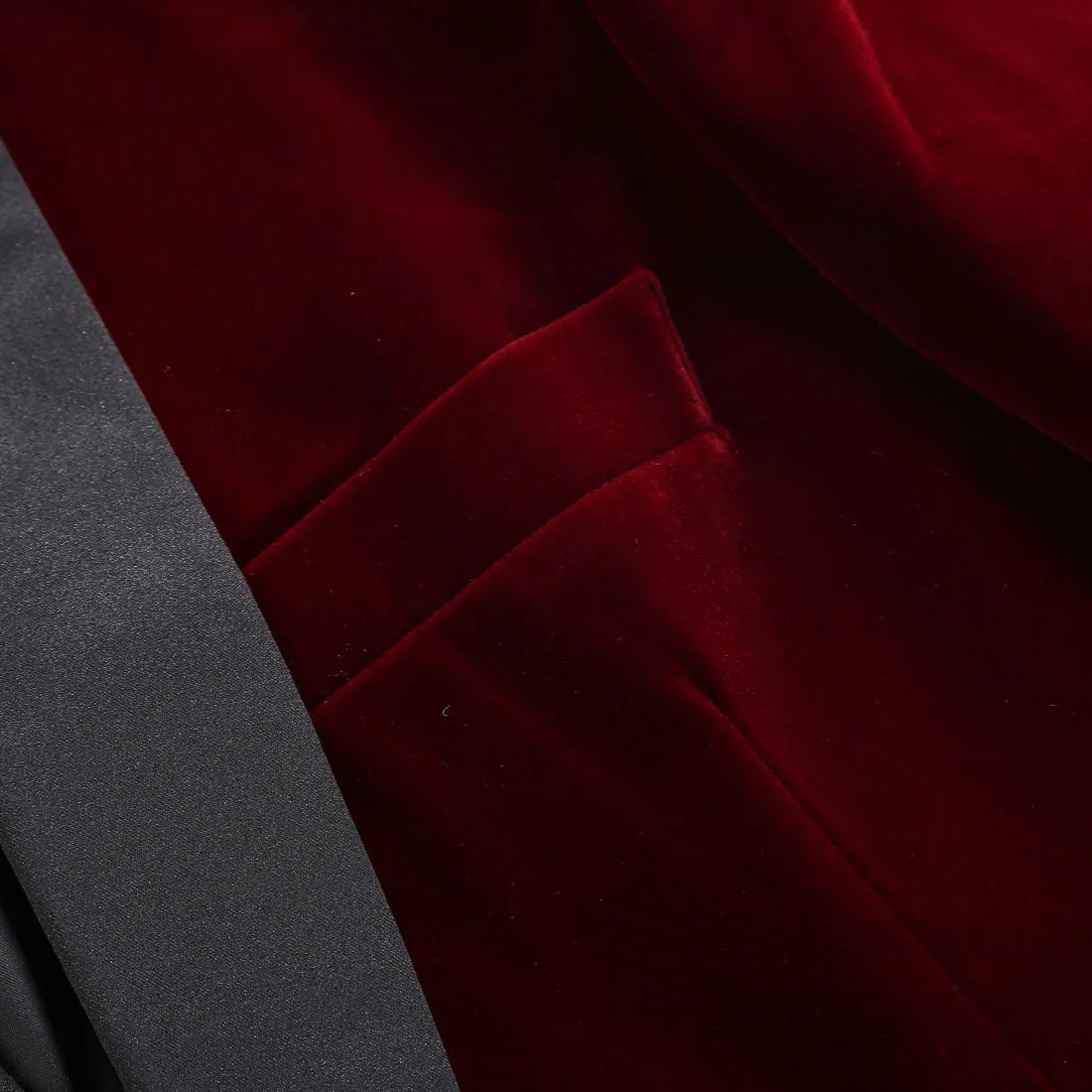 Men's Autumn/Winter Velvet Slim Fit Blazer