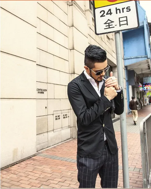 Men's Business Casual Slim Blazer