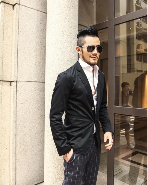 Men's Business Casual Slim Blazer