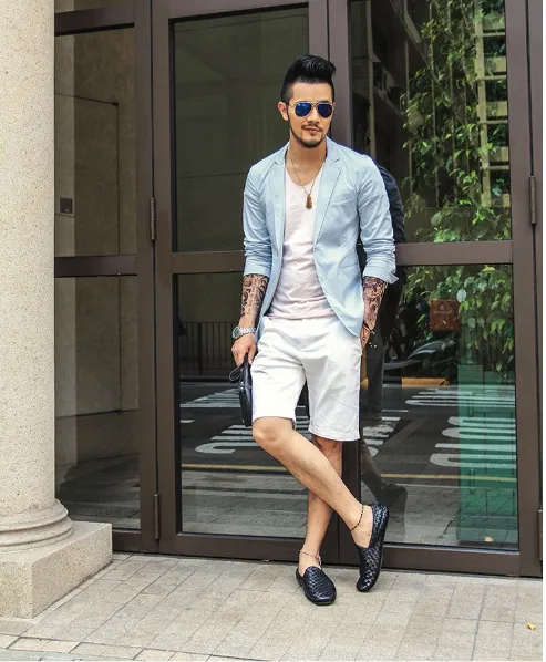 Men's Business Casual Slim Blazer