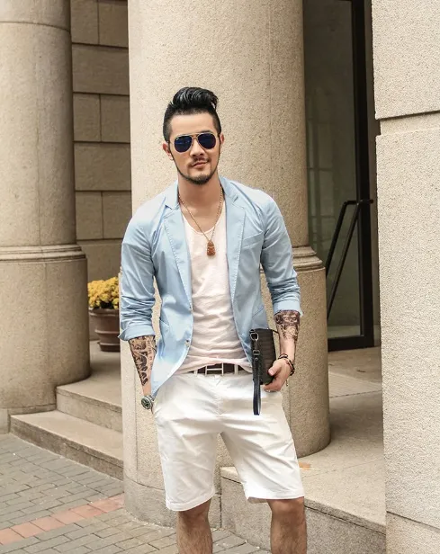 Men's Business Casual Slim Blazer