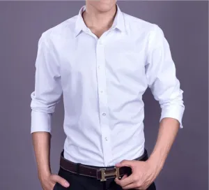 Men's Casual Button Front Shirt