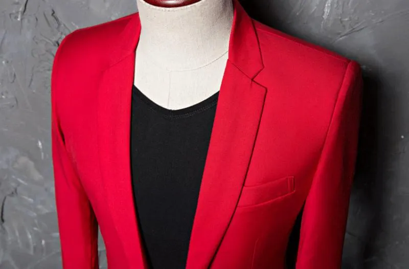 Men's Casual Slim Fit Blazer | Plus Size