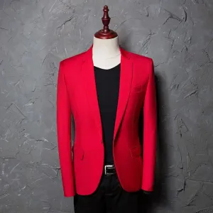 Men's Casual Slim Fit Blazer | Plus Size
