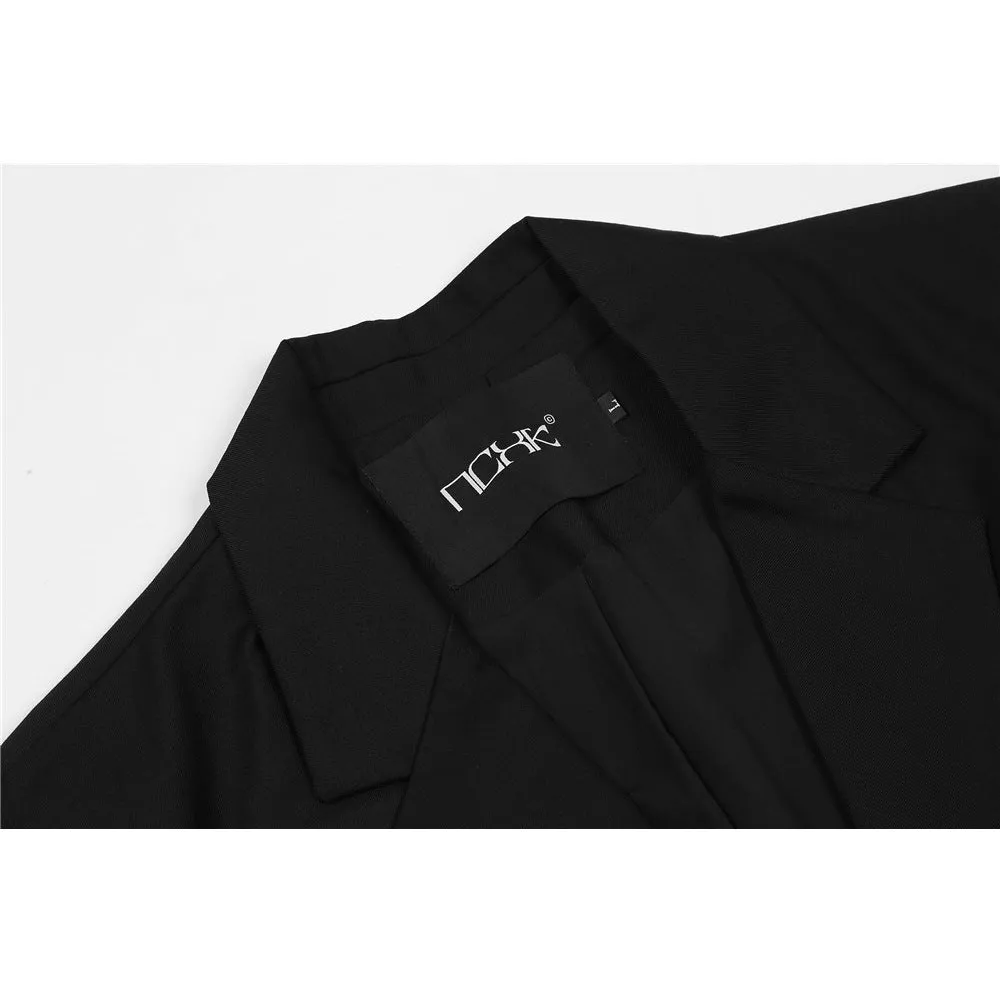 Men's Casual Suit Man Blzer Simple Style Solid Color Suit Coat Men's Dark Series Loose Lapels Casual Small Suit