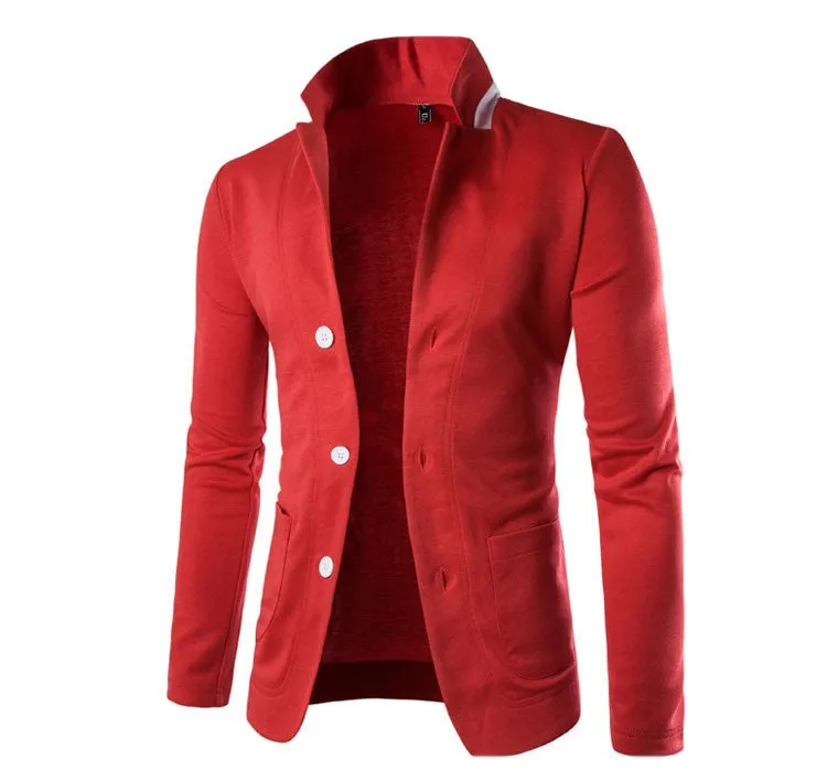 Men's Casual Turn-Down Collar Blazer