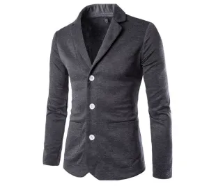 Men's Casual Turn-Down Collar Blazer