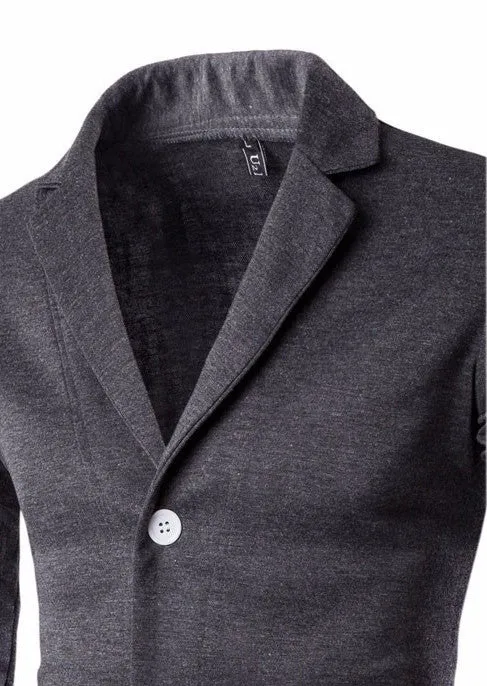 Men's Casual Turn-Down Collar Blazer