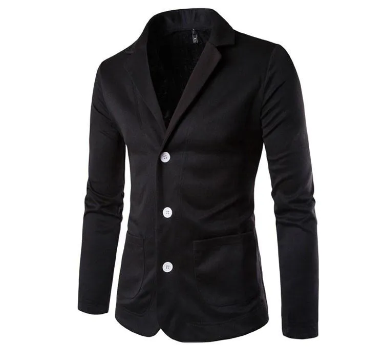 Men's Casual Turn-Down Collar Blazer