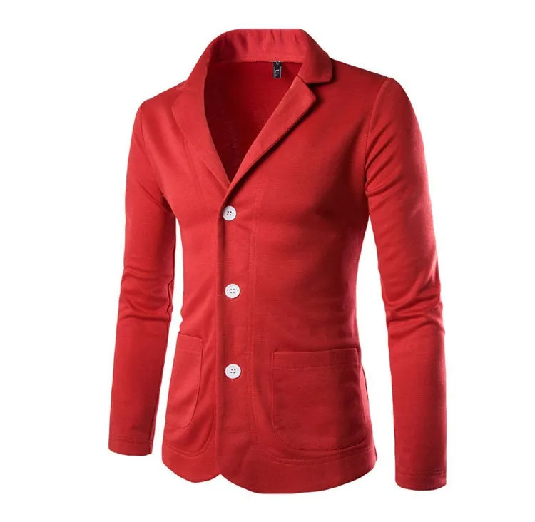 Men's Casual Turn-Down Collar Blazer