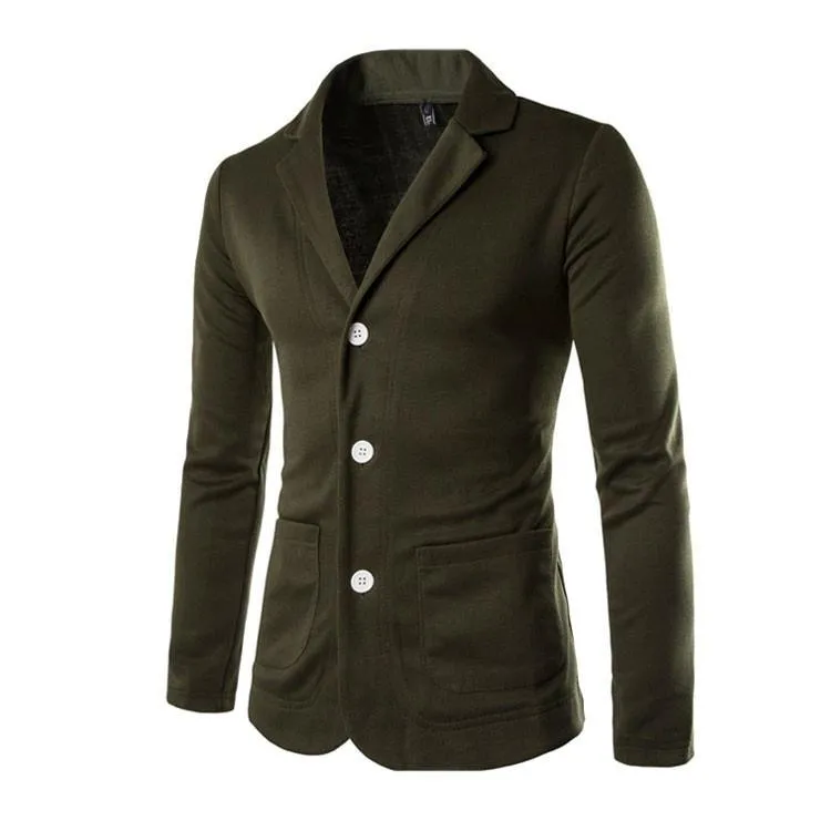 Men's Casual Turn-Down Collar Blazer