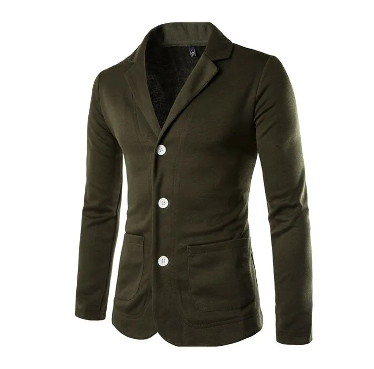 Men's Casual Turn-Down Collar Blazer