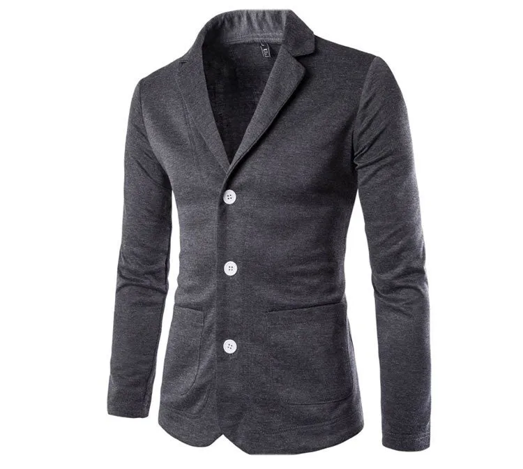 Men's Casual Turn-Down Collar Blazer