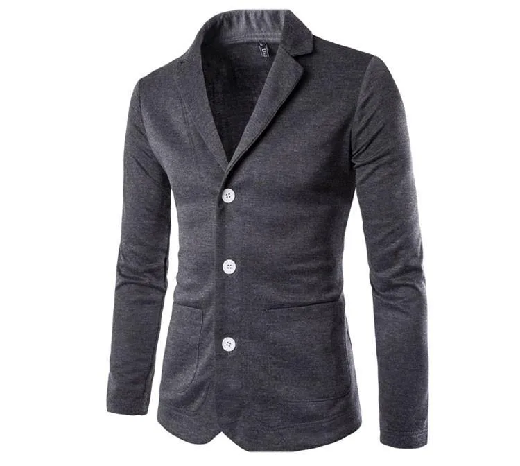 Men's Casual Turn-Down Collar Blazer