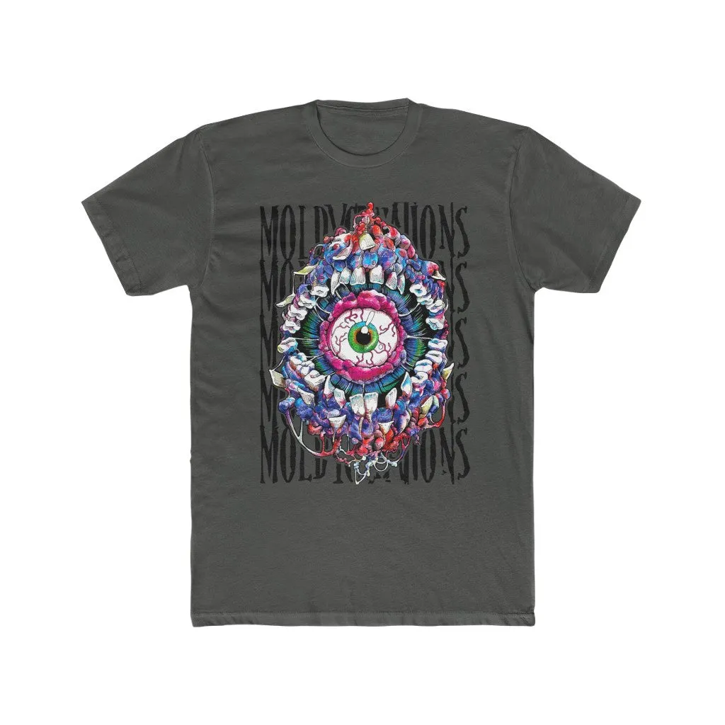 Men's Cotton Crew Tee Black Font