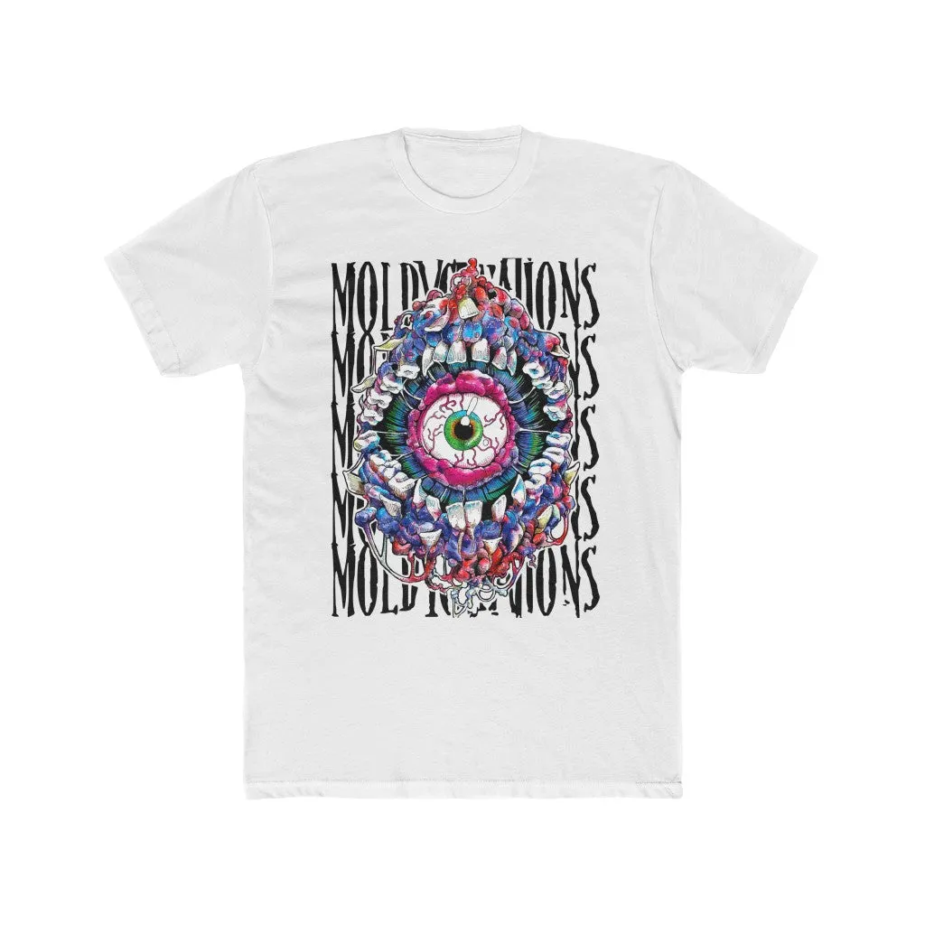 Men's Cotton Crew Tee Black Font