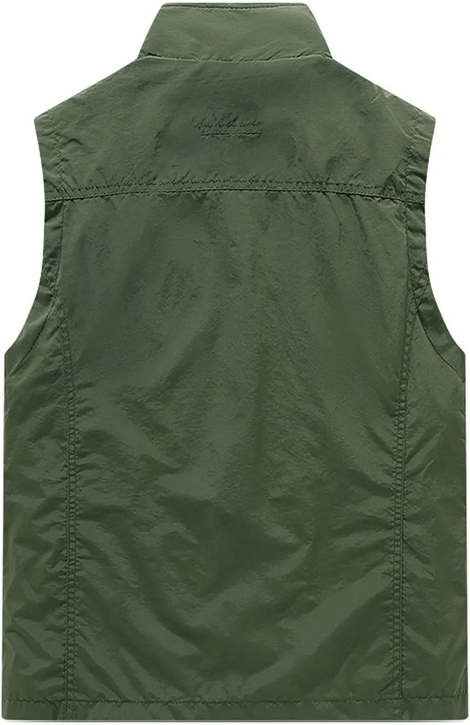 Mens Lightweight Softshell Vest Casual Sleeveless Windproof Jacket Work Fishing Travel Hiking Golf Utility Vest