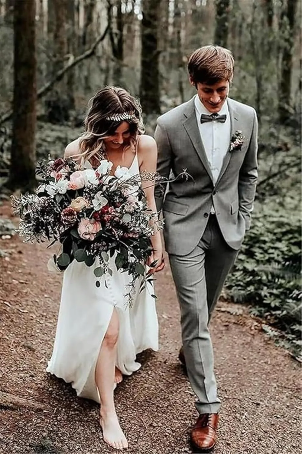 Men's Linen Suit 2 Piece Causal Summer Suits Slim Fit Wedding Suit Groomsmen Prom Tuxedo Suits