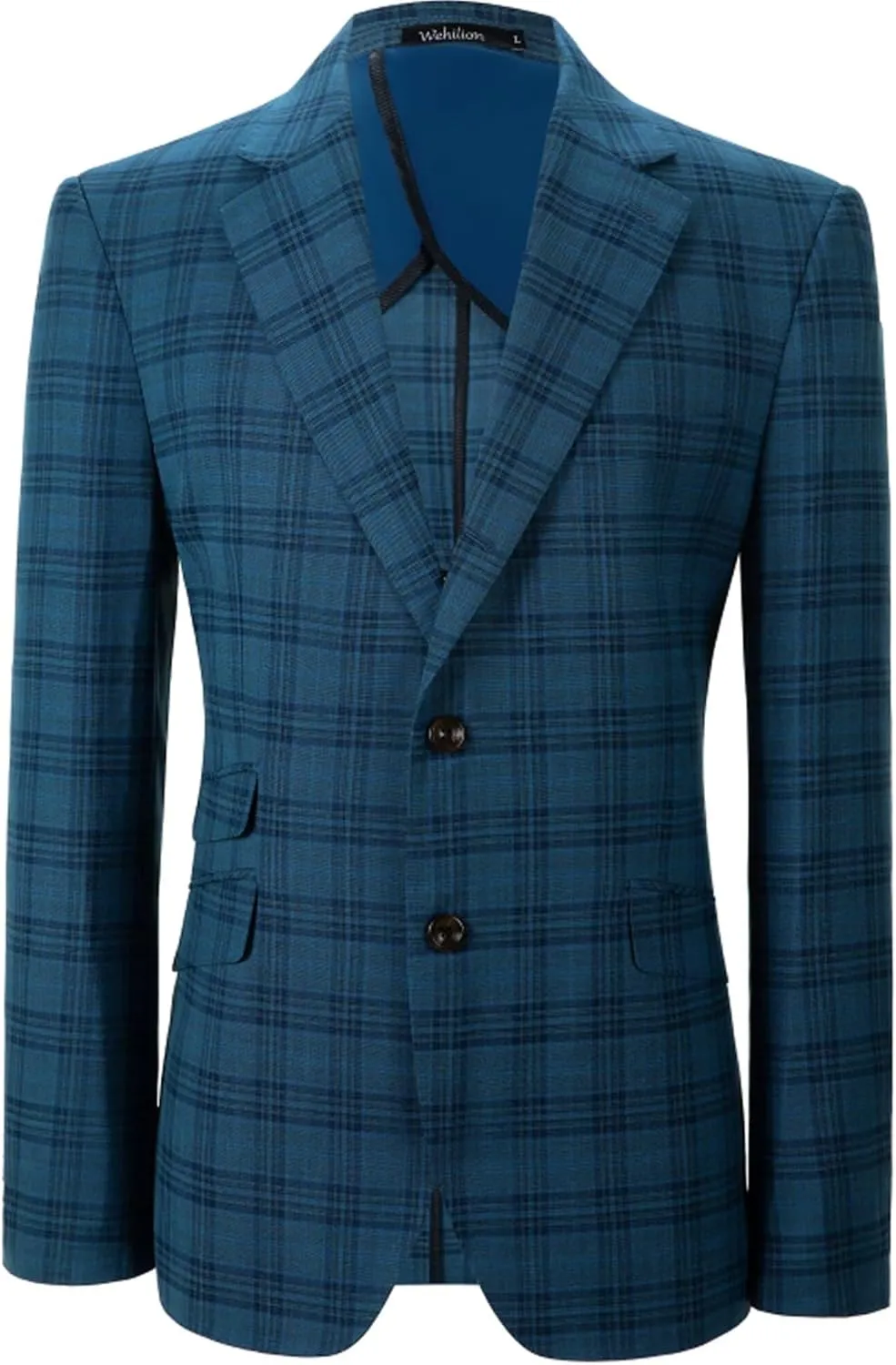 Men's Plaid Blazer Sport Coats Jackets Slim Fit Lightweight Casual Checkered Blazer for Men