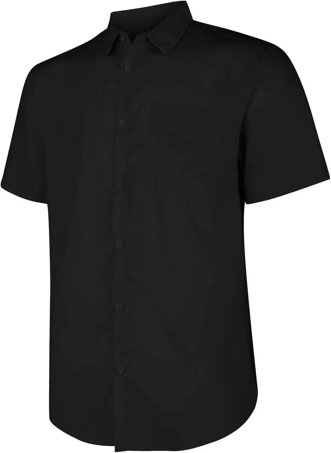Mens Resort Wear 2025 Shirts Breathable Button Down Slim Fit Short Sleeves Dress Shirt Summer Business Casual Tops