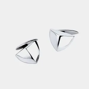 Men's Silver CufflinksANTORINI Shield, 925/1000, 13,5 g