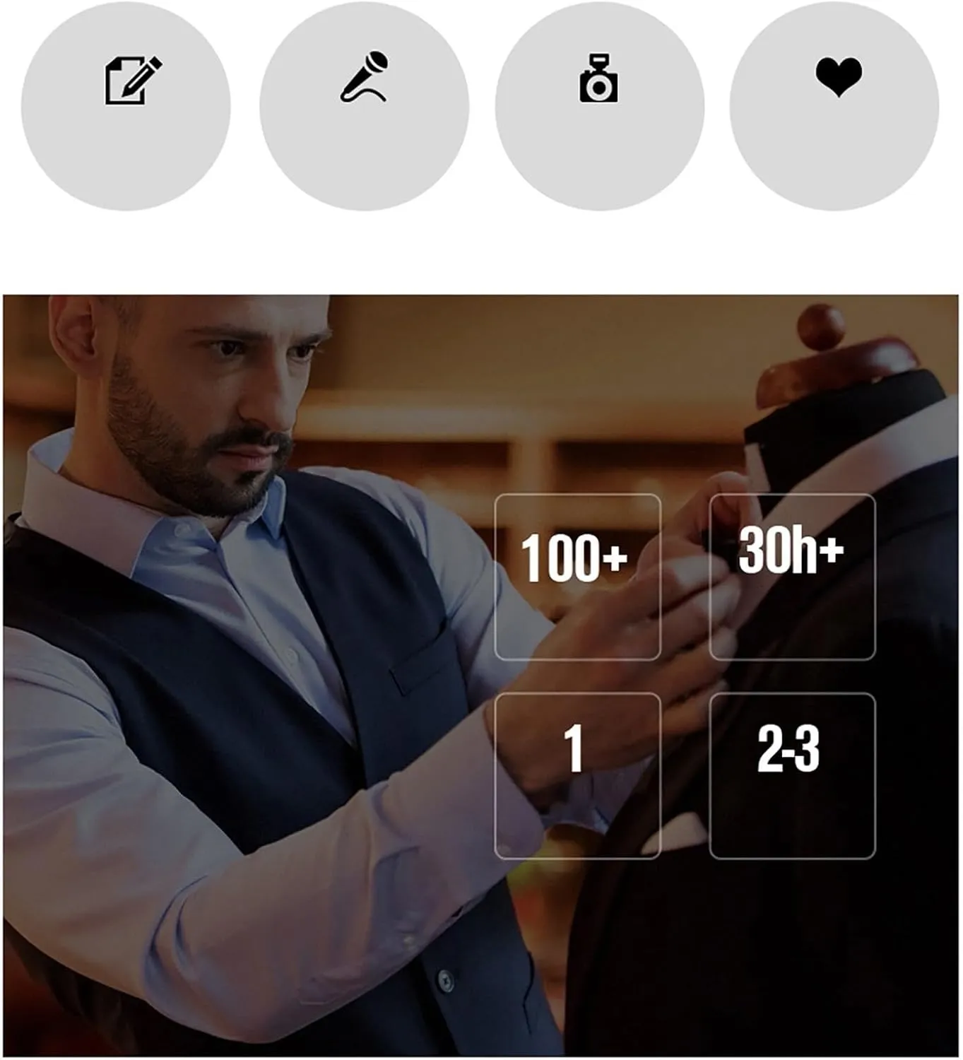 Men's Slim Fit 3 Piece Suit One Button Solid Shawl Lapel Blazer Jacket Wedding Business Party Blazer Vest Pants Set