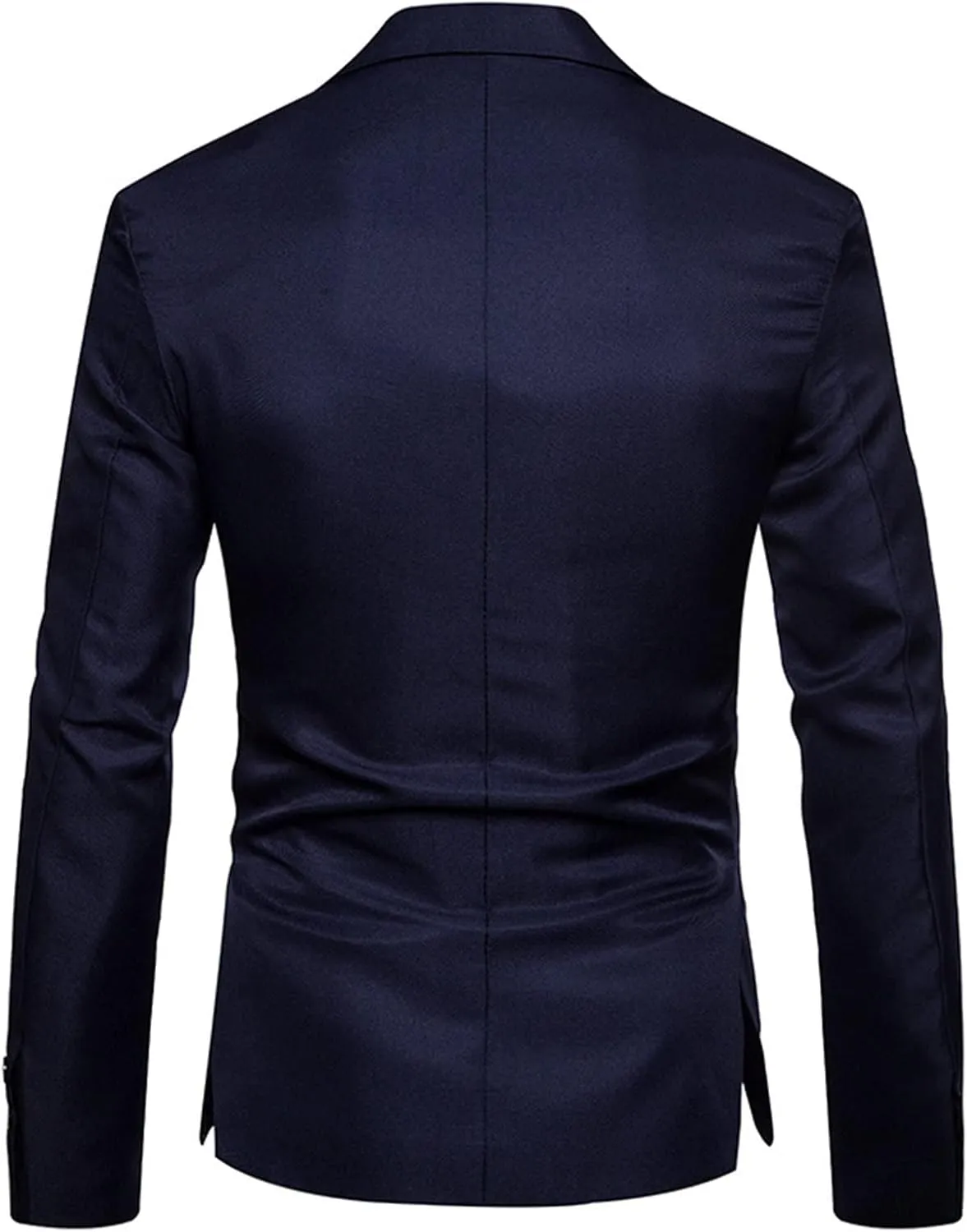 Men's Slim Fit Daily Blazer Lightweight One Button Lapel Slim Fit Business Jacket Solid Wedding Party Sport Coat
