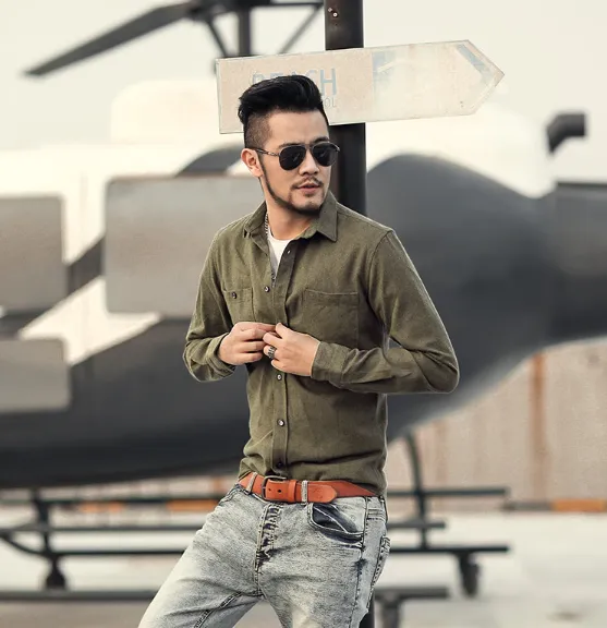 Men's Spring Cotton Casual Shirt
