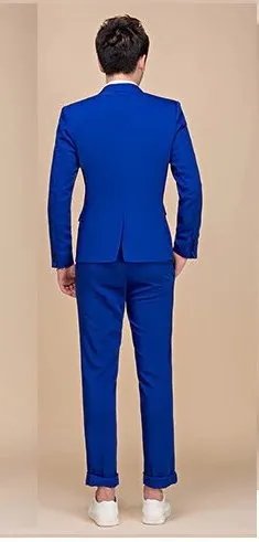 Men's Spring/Autumn Slim Fit Suit | Men's Blazer and Pants