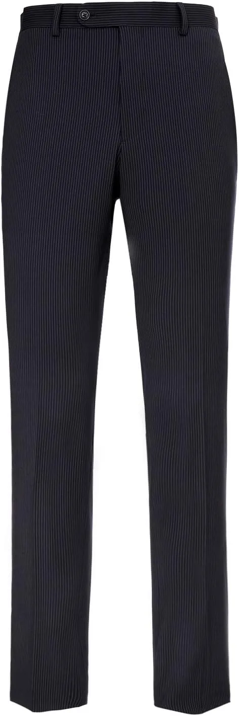 Mens Suit 2 Piece Slim Fit Wool Blend Business Casual Jacket Blazer and Pants Set